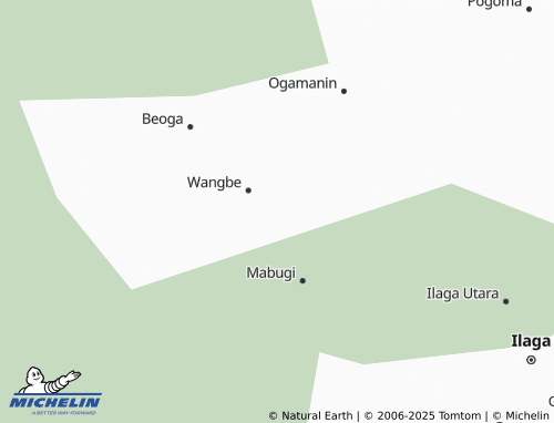 MICHELIN Pungki map - ViaMichelin