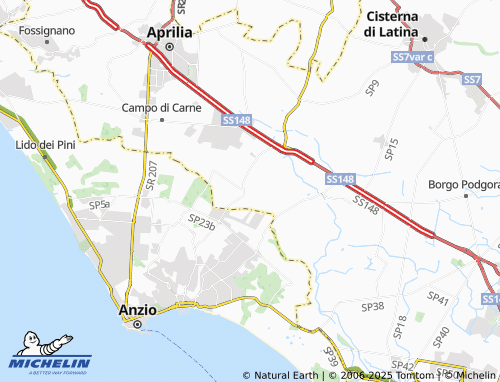 Mappa MICHELIN Pozzo dell'Inferno - ViaMichelin