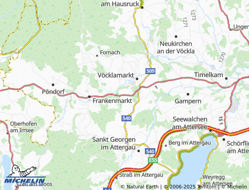 MICHELIN Mösendorf map - ViaMichelin