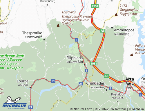 Mappa MICHELIN Romia - ViaMichelin