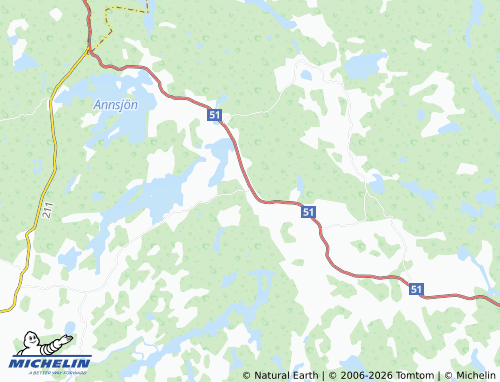 MICHELIN Prästköp map - ViaMichelin