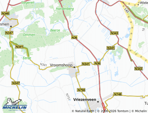 Kaart MICHELIN Geerdijk - ViaMichelin