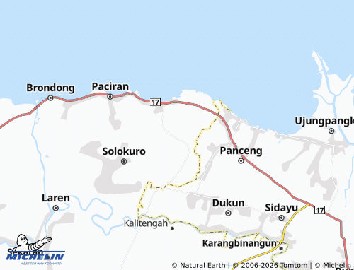 Mapa MICHELIN Dagan - ViaMichelin