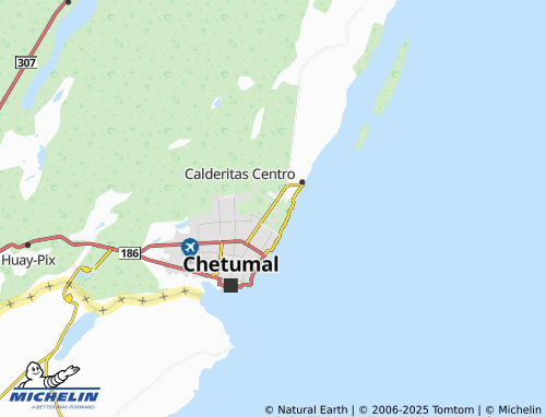 MICHELIN Santa María map - ViaMichelin