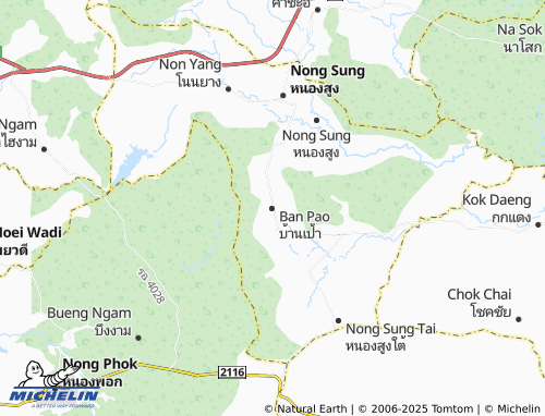 MICHELIN Ban Pao map - ViaMichelin