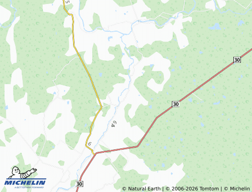 Mappa MICHELIN El Encadenado I - ViaMichelin