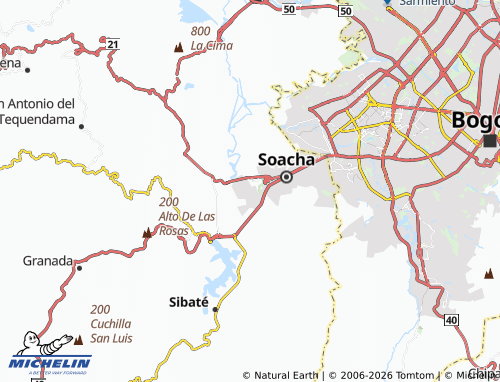 Mapa MICHELIN El Vivero - ViaMichelin