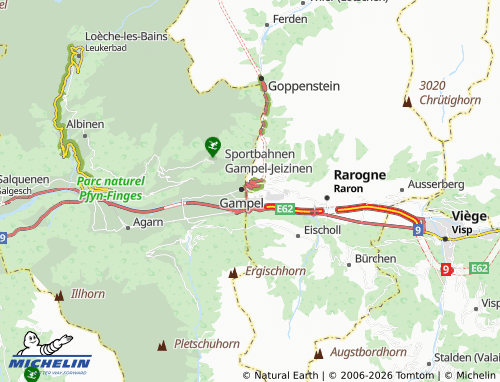 Mappa MICHELIN Steg - ViaMichelin