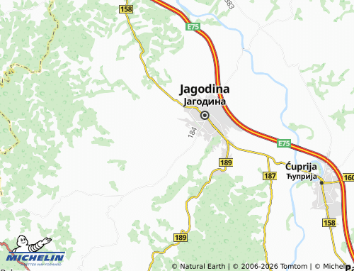 Mapa MICHELIN Vinorača - ViaMichelin