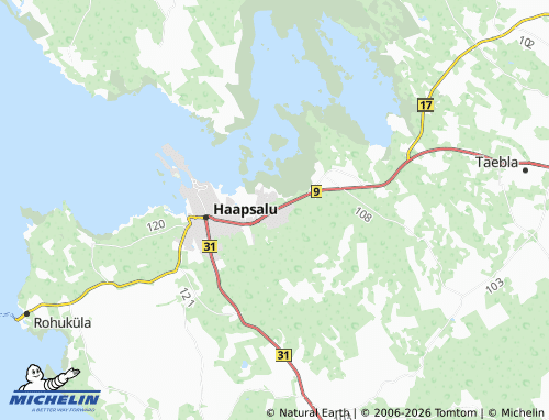 Mapa MICHELIN Uuemõisa - ViaMichelin
