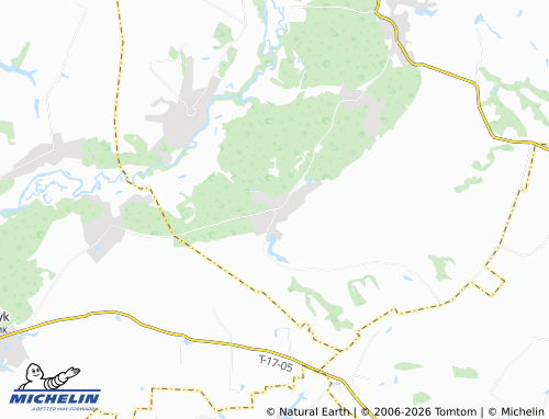 MICHELIN Moskovskyi Bobryk map - ViaMichelin