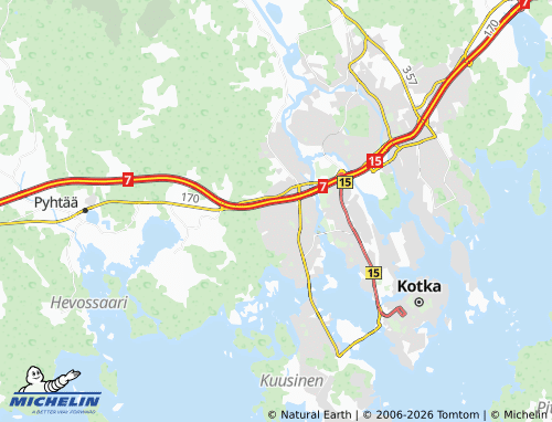 MICHELIN-Landkarte Aittakorpi - ViaMichelin
