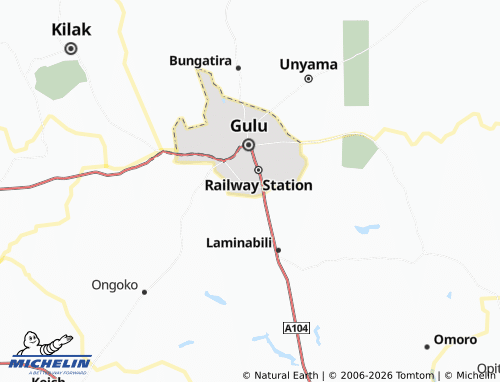 Mappa MICHELIN Layibi - ViaMichelin