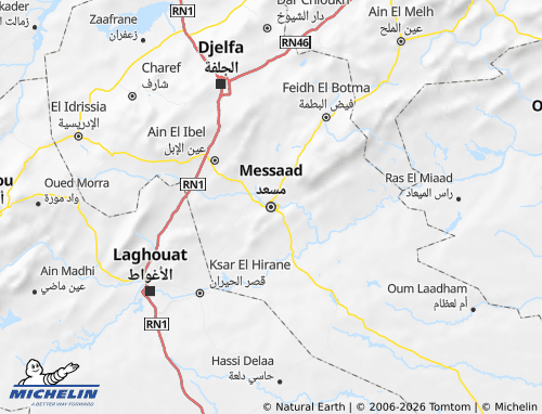 Mapa MICHELIN Mus'ad - ViaMichelin
