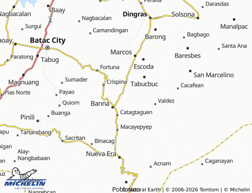 MICHELIN Sinamar map - ViaMichelin