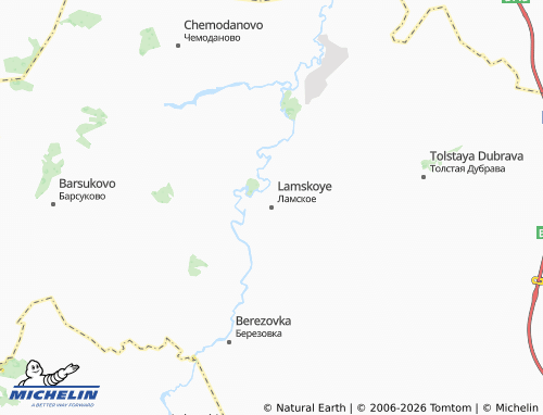Carte MICHELIN Lamskoye - ViaMichelin