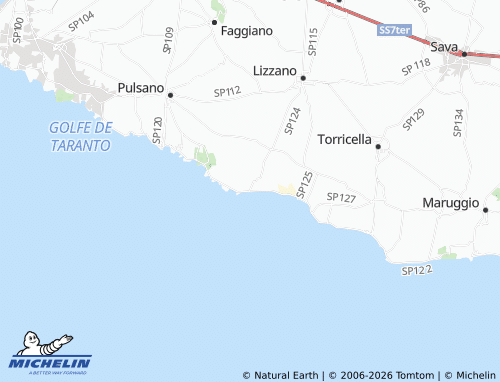 MICHELIN Torretta Mare map - ViaMichelin