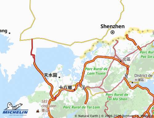 MICHELIN Tai Long Kei map - ViaMichelin
