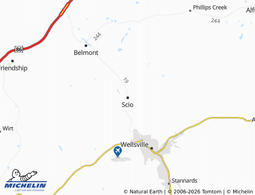 Mapa MICHELIN Scio - ViaMichelin
