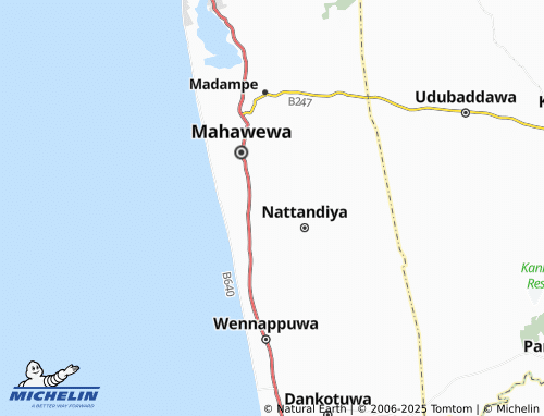 MICHELIN Maranda North map - ViaMichelin