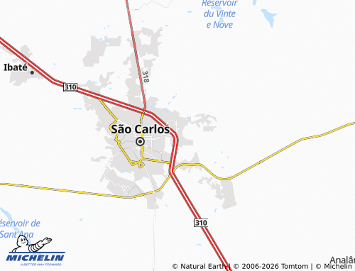 Mapa MICHELIN Jardim Tangará - ViaMichelin