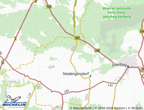 MICHELIN Malterhausen map - ViaMichelin