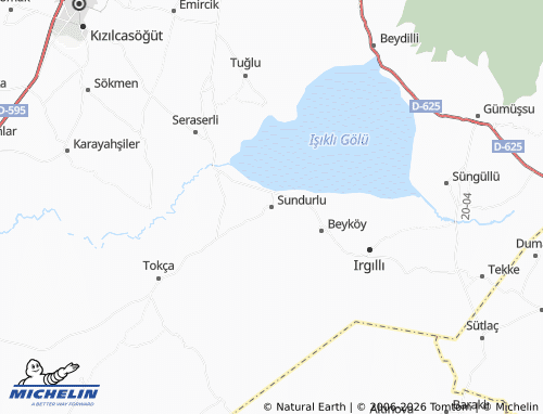 MICHELIN Sundurlu map - ViaMichelin