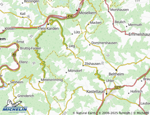 MICHELIN-Landkarte Lahr - ViaMichelin