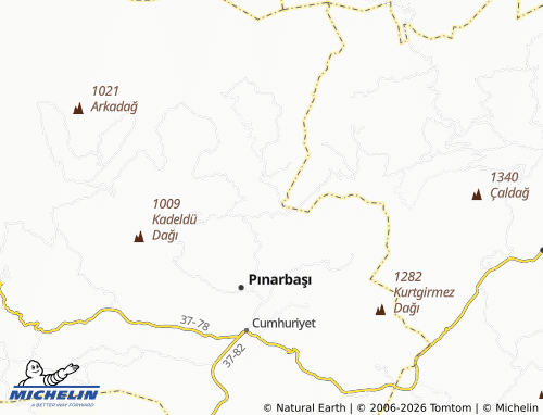 Mappa MICHELIN Ilıca - ViaMichelin