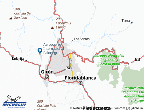 Carte MICHELIN Las Américas - ViaMichelin