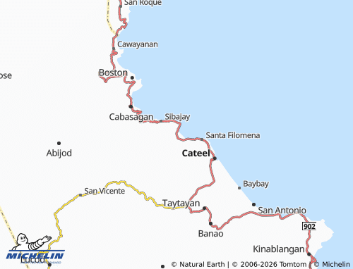 MICHELIN Mainit map - ViaMichelin