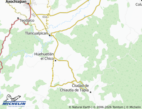 Mappa MICHELIN Santa Ana Tecolapa - ViaMichelin