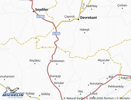 Mapa MICHELIN Kanlıabat - ViaMichelin