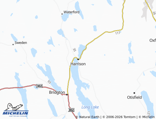 Mapa MICHELIN Harrison - ViaMichelin