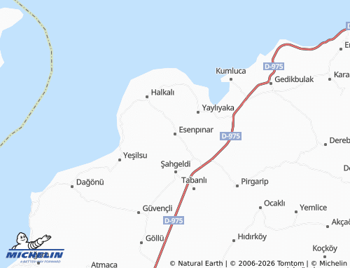 MICHELIN Esenpınar map - ViaMichelin