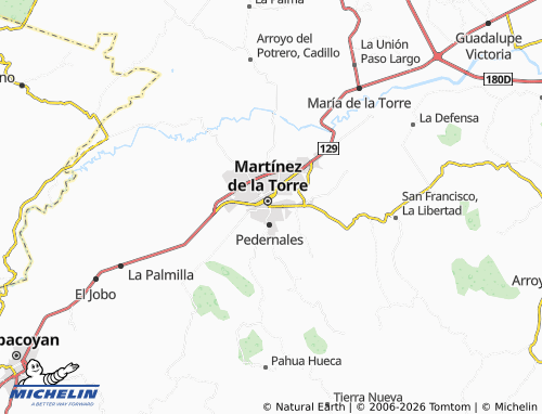 Mappa MICHELIN Villa Independencia - ViaMichelin