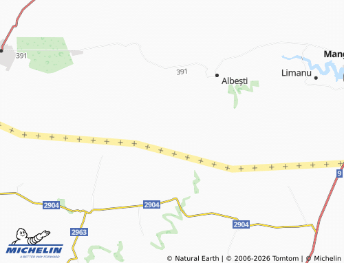 Mappa MICHELIN Coroana - ViaMichelin