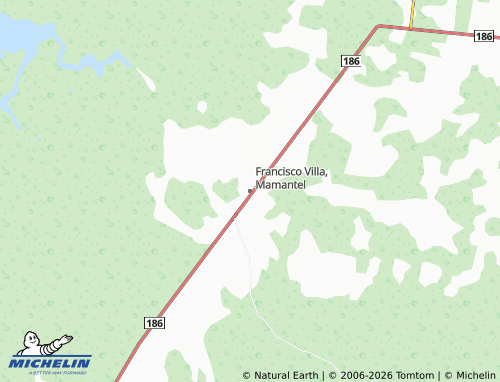 Mappa MICHELIN Francisco Villa, Mamantel - ViaMichelin
