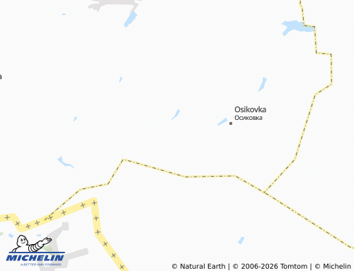 MICHELIN Sergeyevka map - ViaMichelin