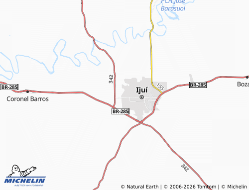 Mapa MICHELIN Morada do Sol - ViaMichelin