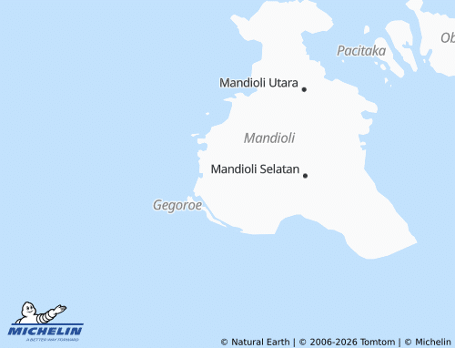 MICHELIN Tabalema map - ViaMichelin
