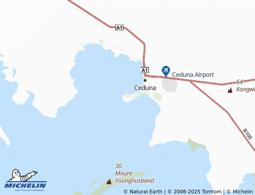 MICHELIN Thevenard map - ViaMichelin
