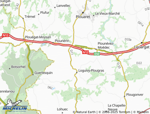 Mappa MICHELIN Kerguelen - ViaMichelin
