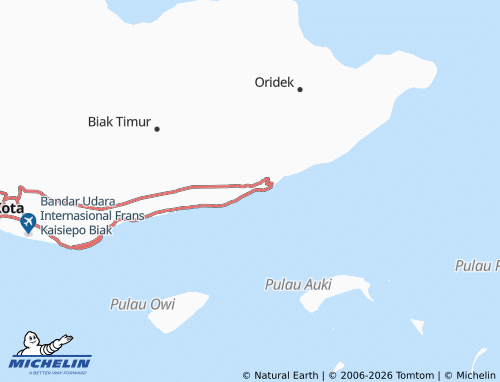 MICHELIN Opiaref map - ViaMichelin