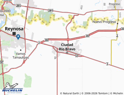 Mapa MICHELIN Esteros - ViaMichelin