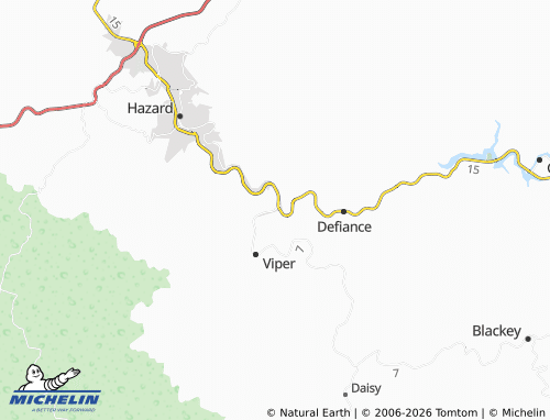 Carte MICHELIN Jeff - ViaMichelin