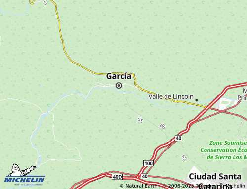 MICHELIN Benito Juárez map - ViaMichelin