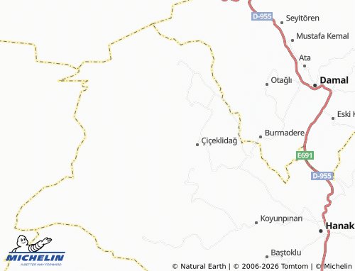 Mappa MICHELIN Çatköy - ViaMichelin