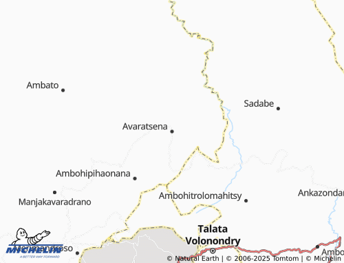 MICHELIN Avaratsena map - ViaMichelin
