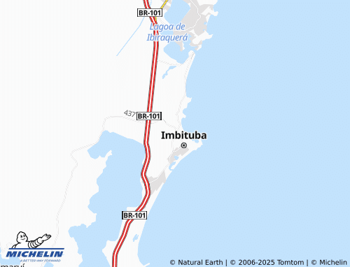 MICHELIN Ribanceira map - ViaMichelin